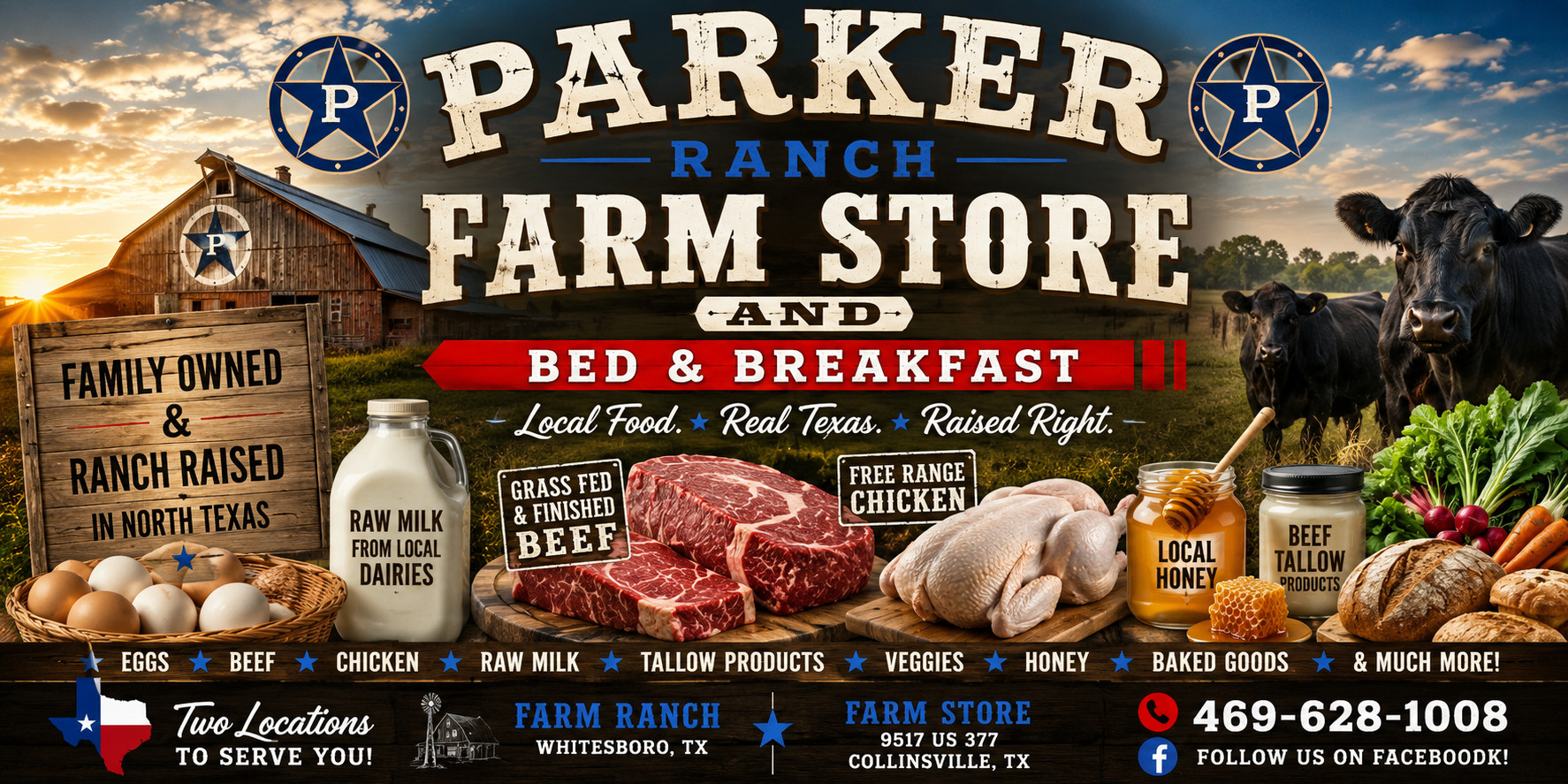 Parker Ranch Farmstore: Bringing Fresh, Local Farm Products to Collinsville and Whitesboro